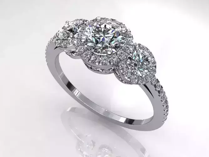 Solitaire Diamond Ring S3