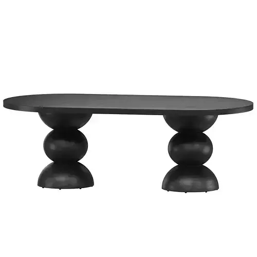  Plum Moon Oval Dining Table Arki Living
