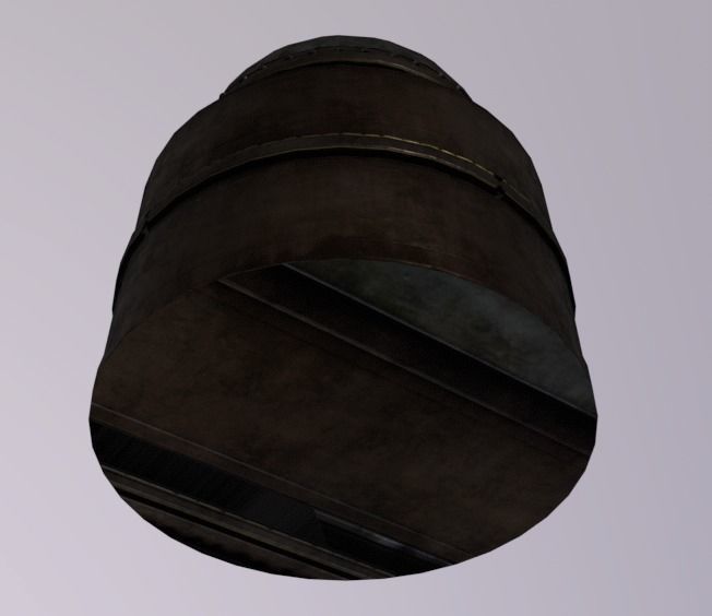 Machine PressureTank Low-poly 3D model_5