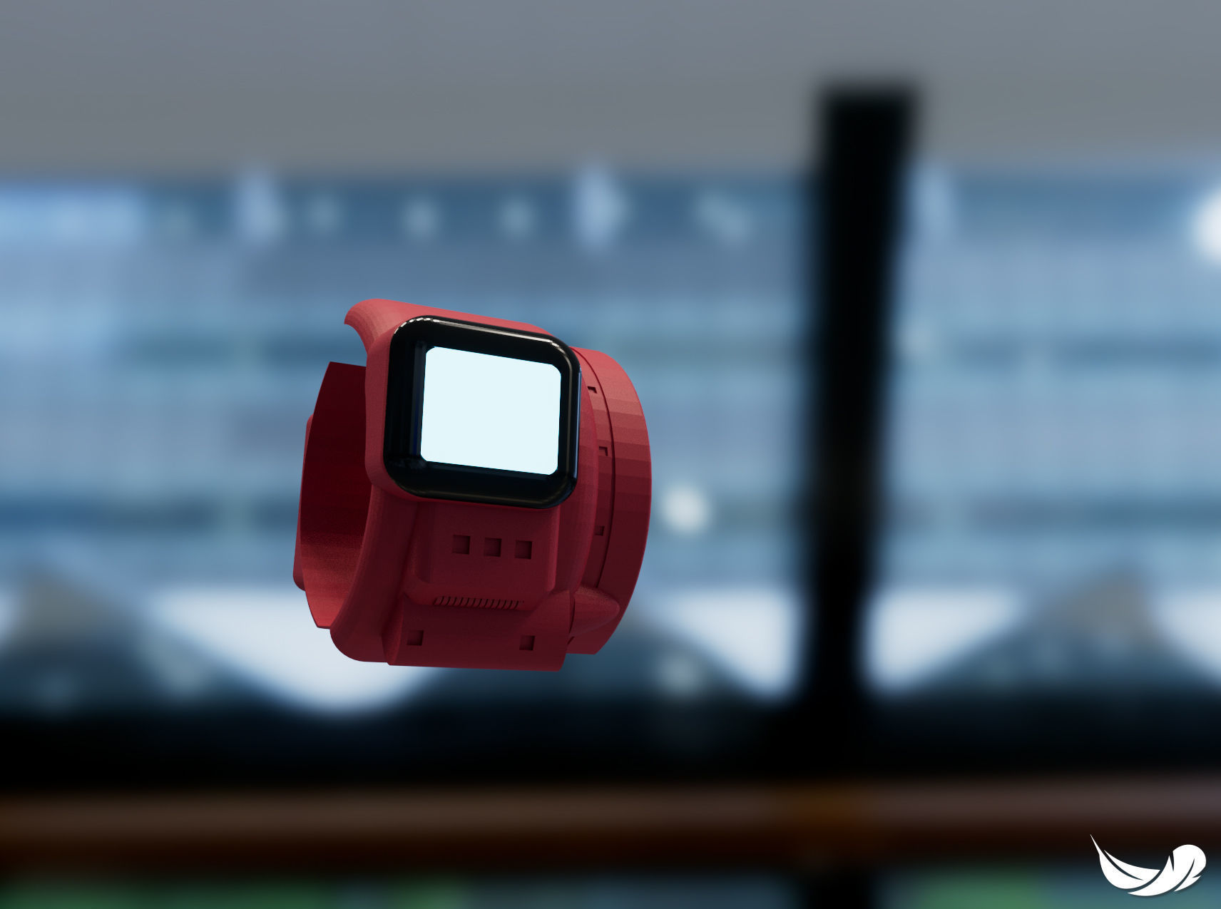 Star trek insurrection cloaking suit scanner  3D print model_1