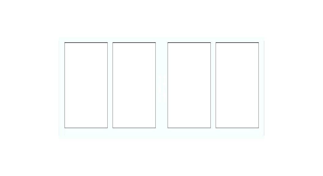 Aluminium Sliding Window 4 Panels 3D model_9