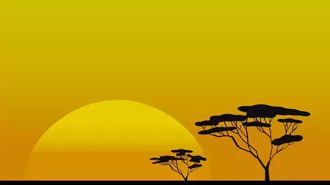 African Sunset 