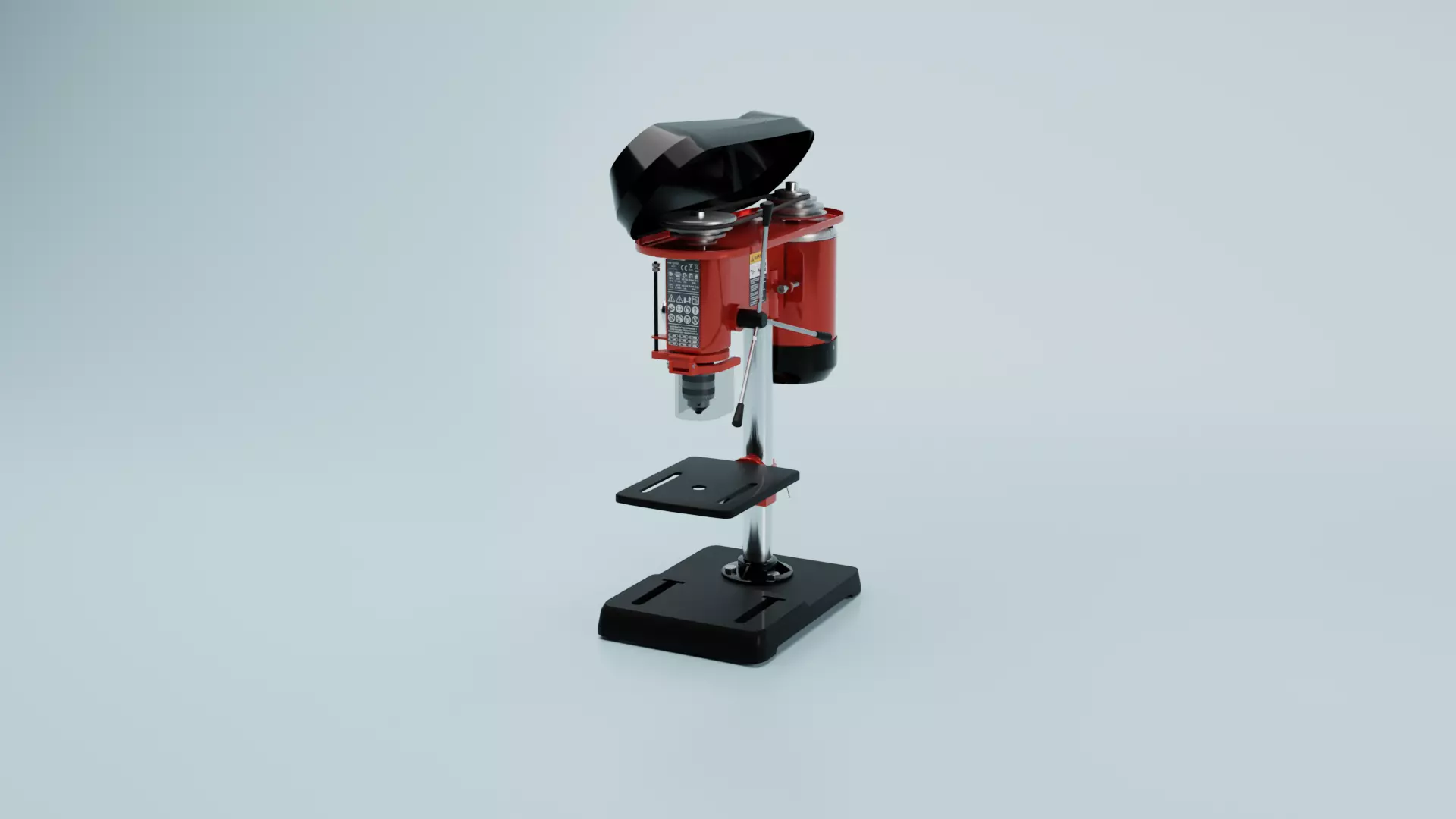 Drilling machine Drillling press 3D model_0