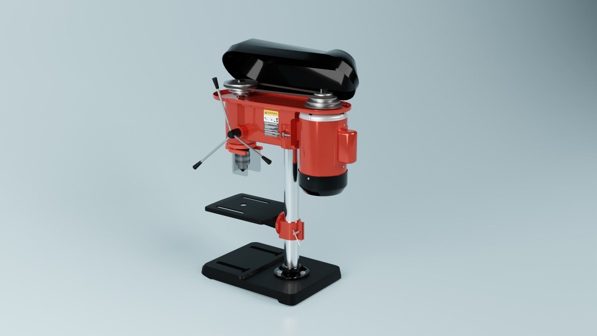 Drilling machine Drillling press 3D model_3