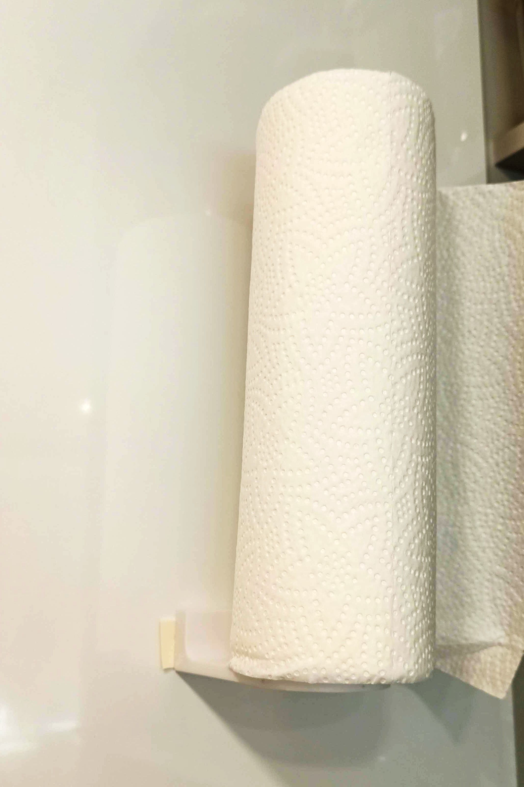 One piece Paper towel wall mount print model 3D print model_2