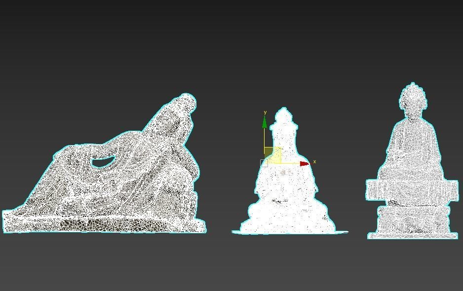 sculpture  Eastern Sculpture   3D model_7