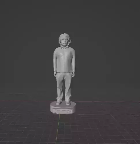 Albert Einstein 3D print model