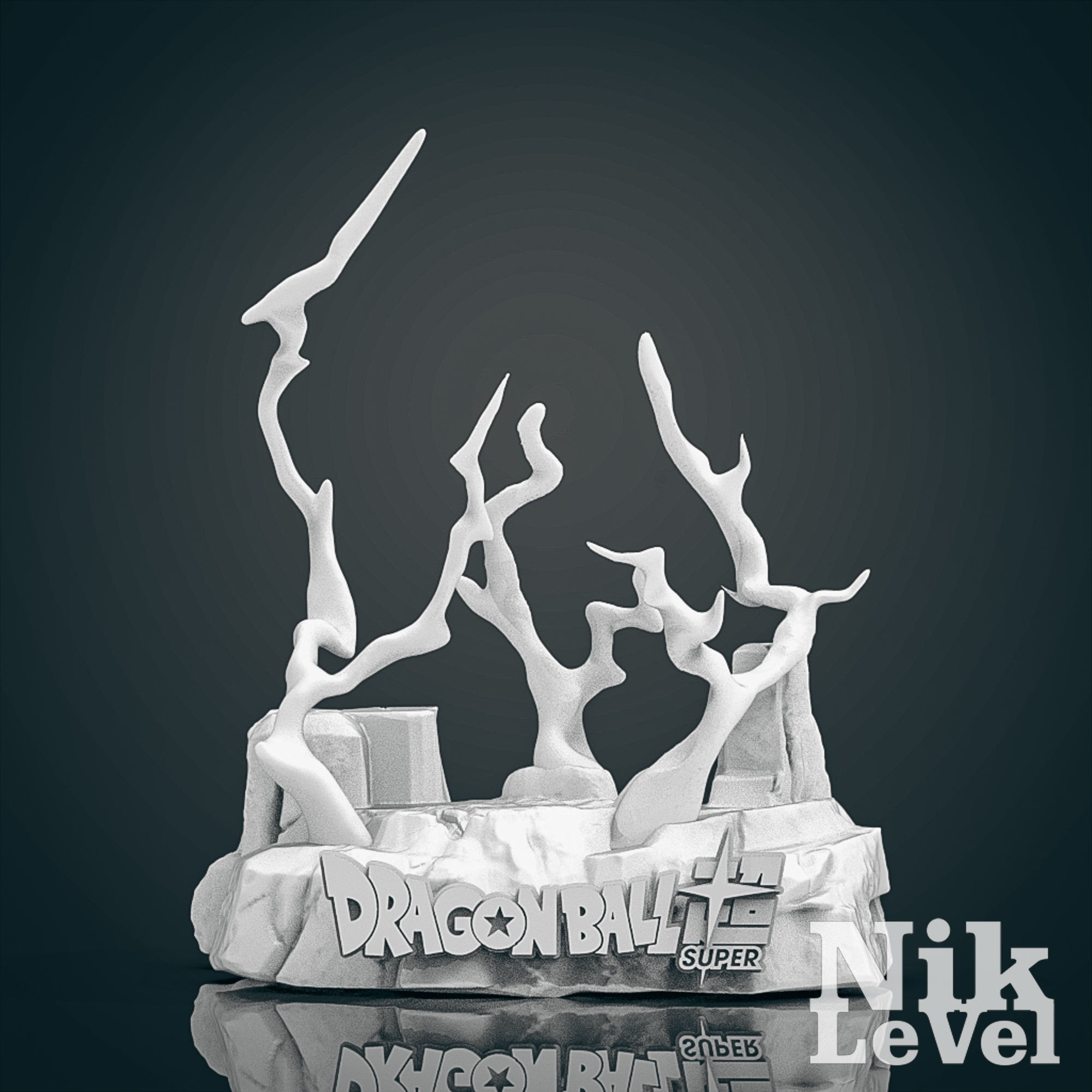 Vegeta Dragon Ball 3D Printable  3D print model_19