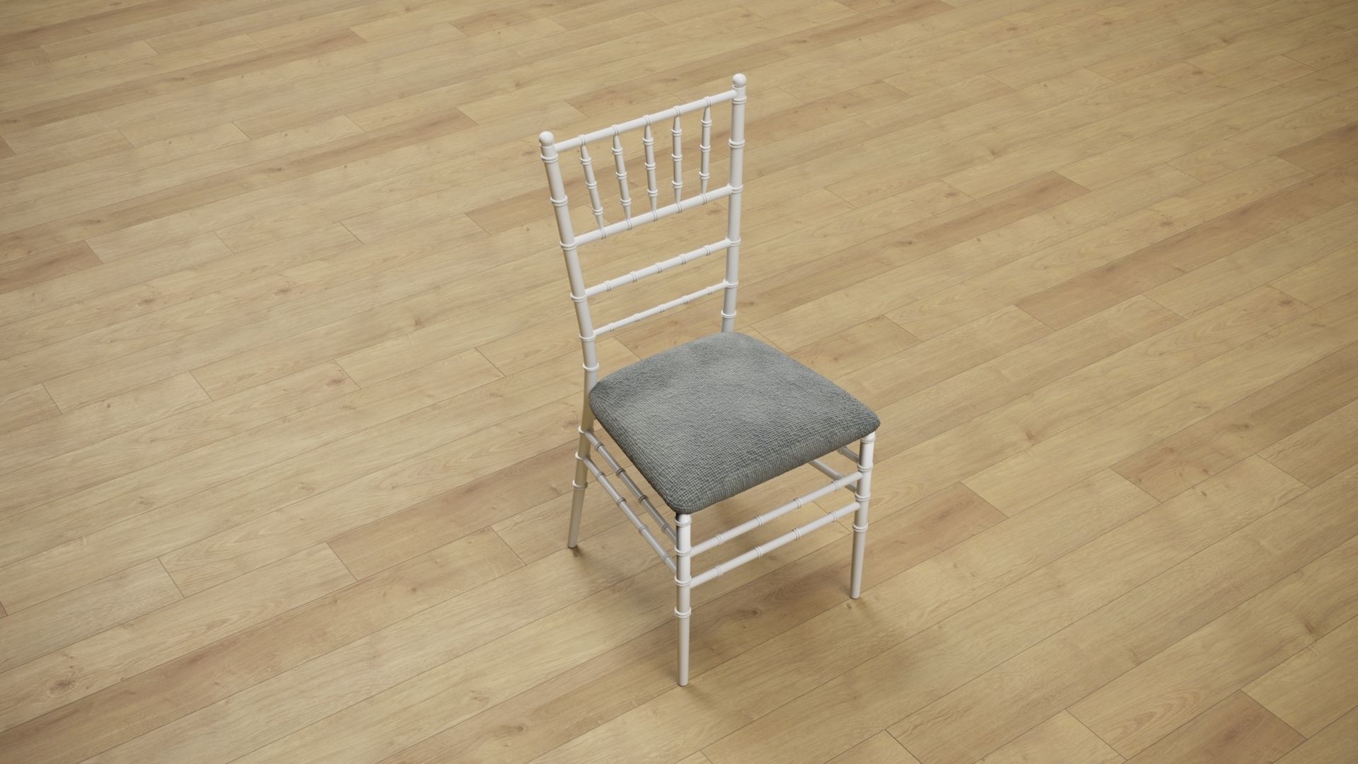 Tiffany Chair 3D model_3