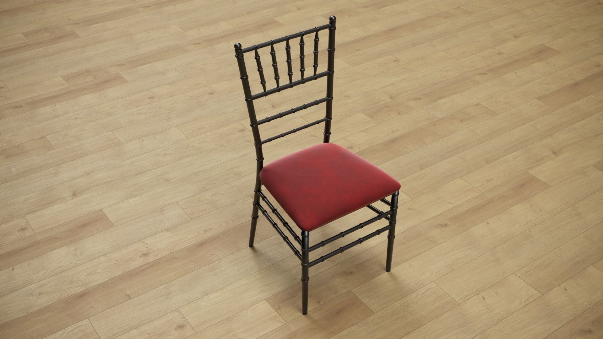 Tiffany Chair 3D model_2