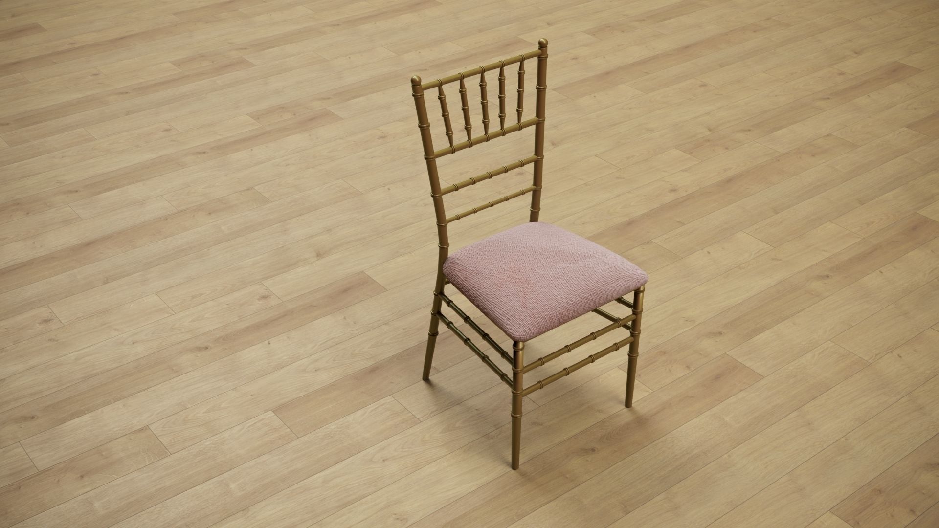 Tiffany Chair 3D model_1