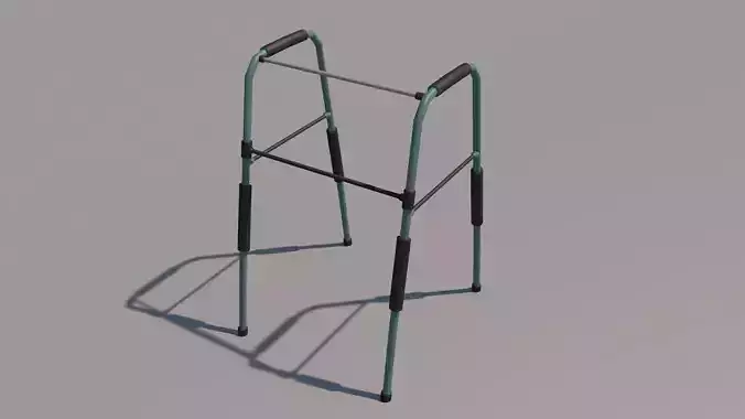 Walker Low-Poly 3d OBJ