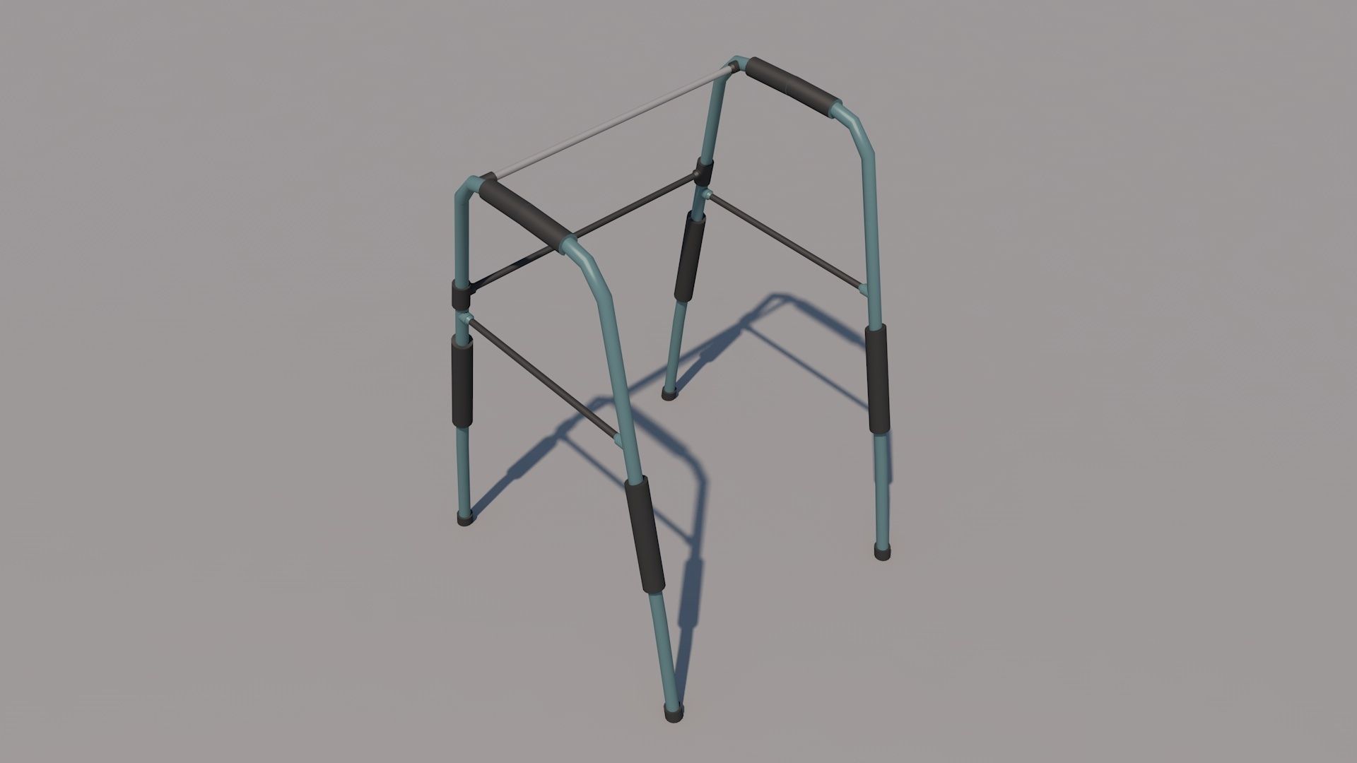 Walker Low-Poly 3d OBJ Low-poly 3D model_1