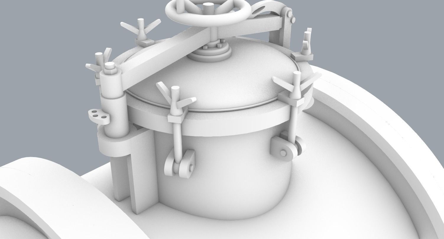 PM Fuel Storage Tank 3D print model_7