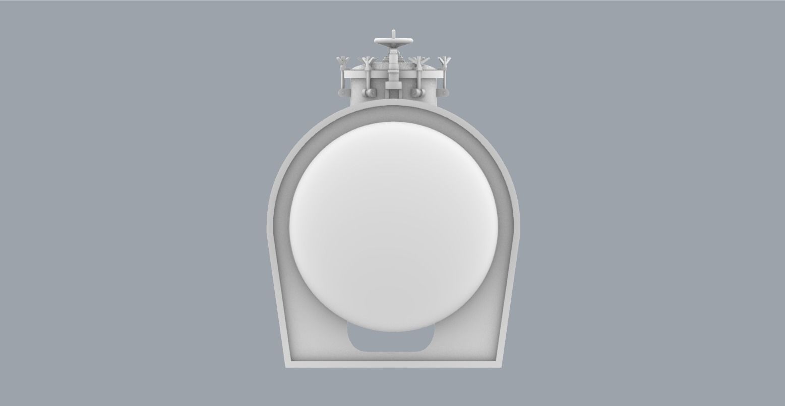 PM Fuel Storage Tank 3D print model_13