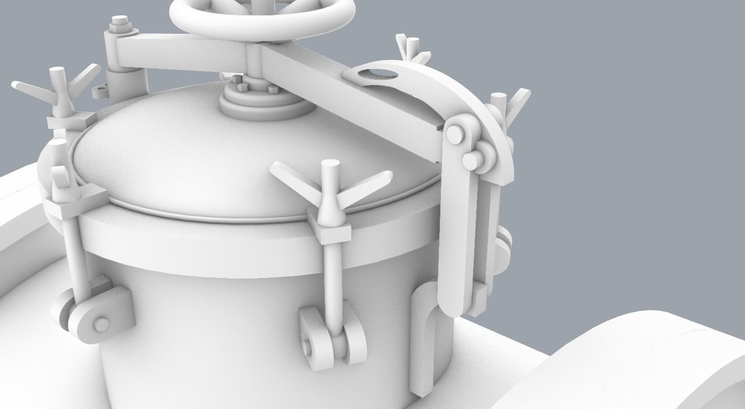 PM Fuel Storage Tank 3D print model_8