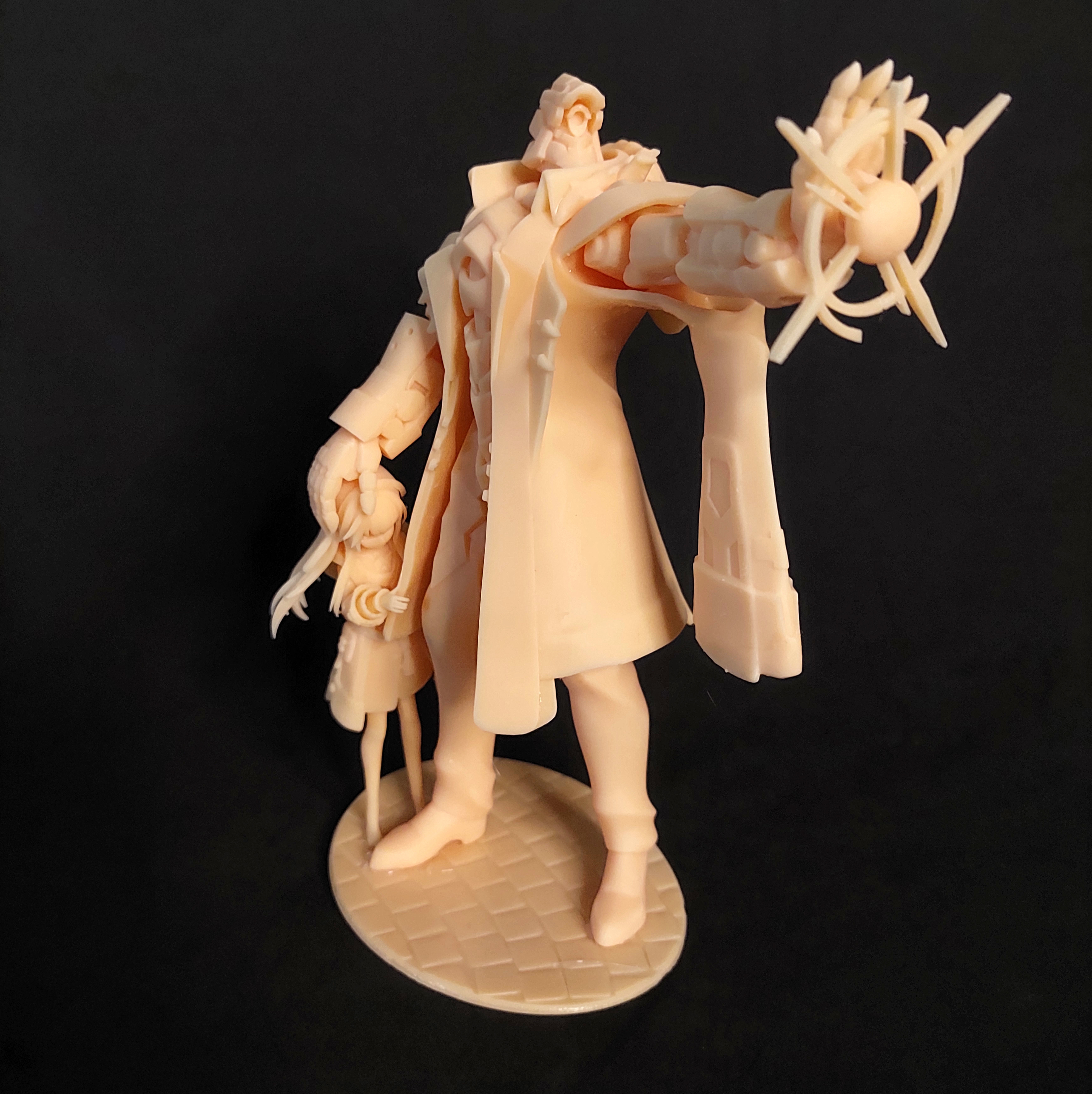 Clara and Svarog from Honaki Star Rail 3D print model_10