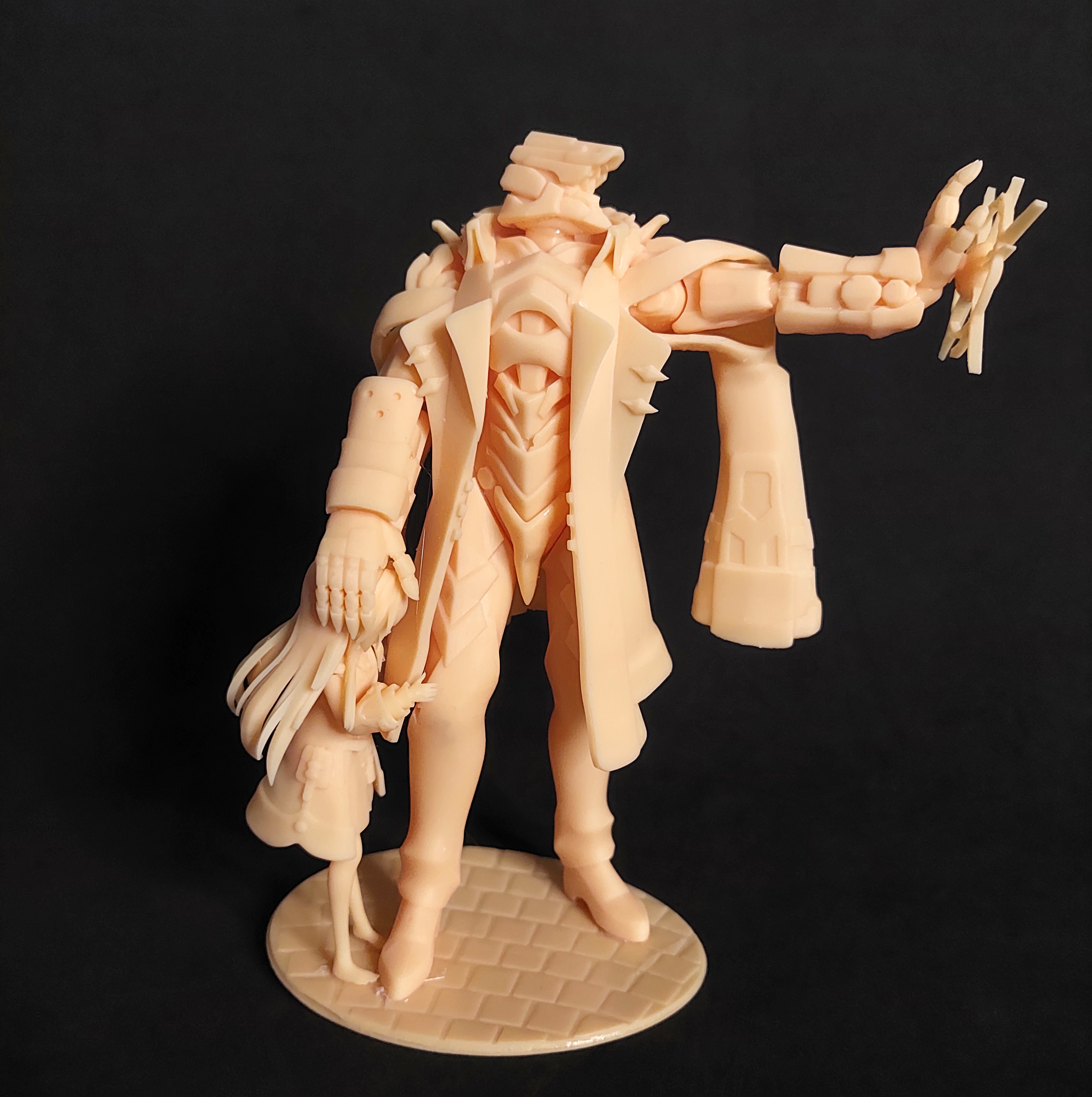 Clara and Svarog from Honaki Star Rail 3D print model_13