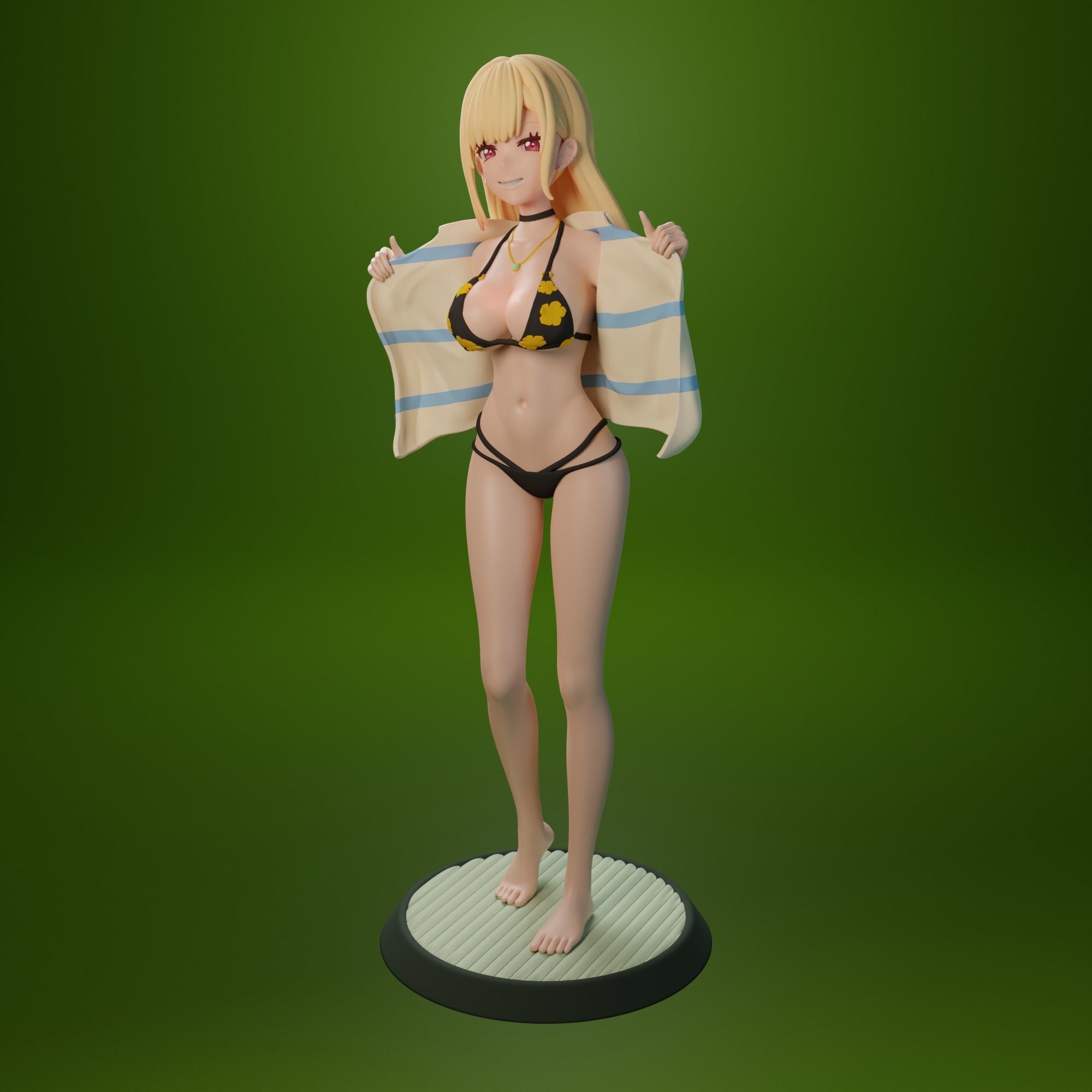 Kitagawa Marin from My dress-up darling anime 3D print model_7