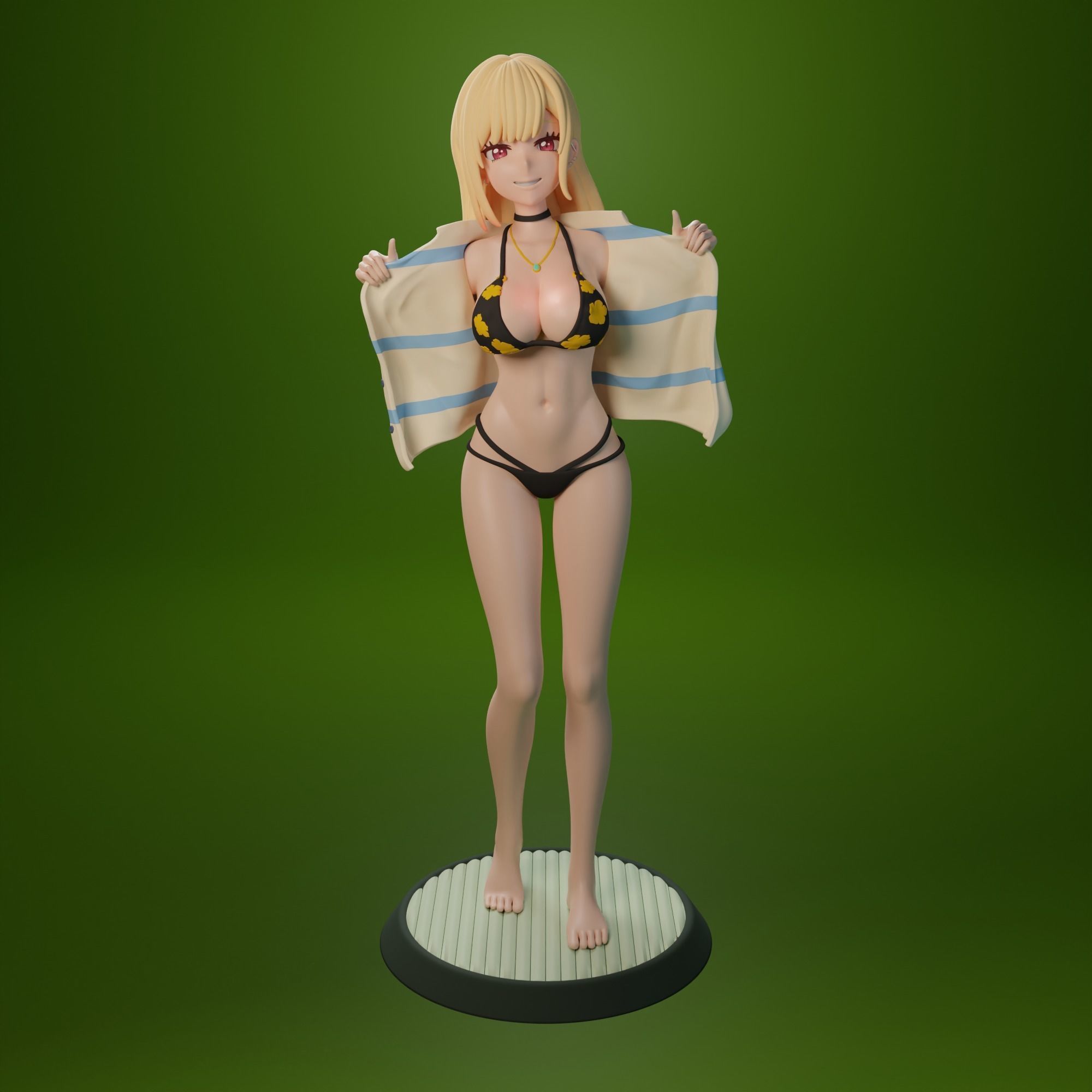 Kitagawa Marin from My dress-up darling anime 3D print model_6