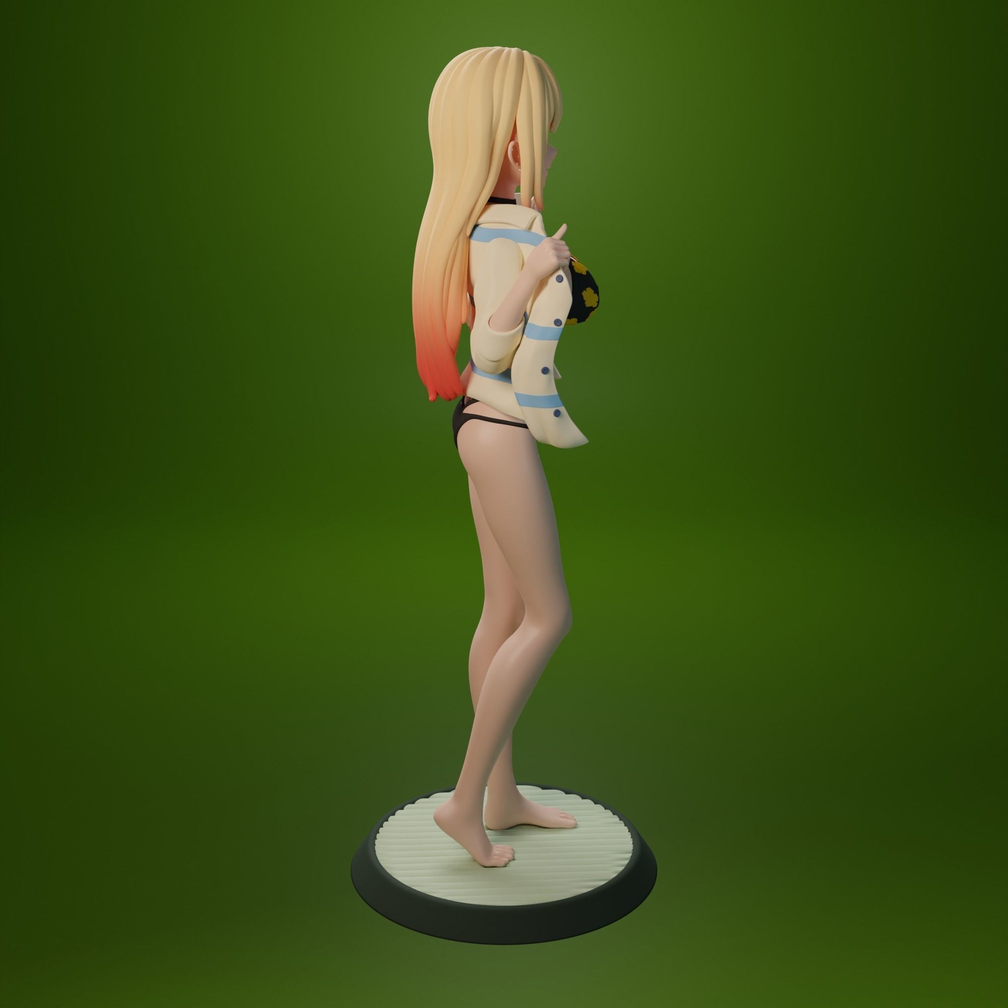 Kitagawa Marin from My dress-up darling anime 3D print model_10