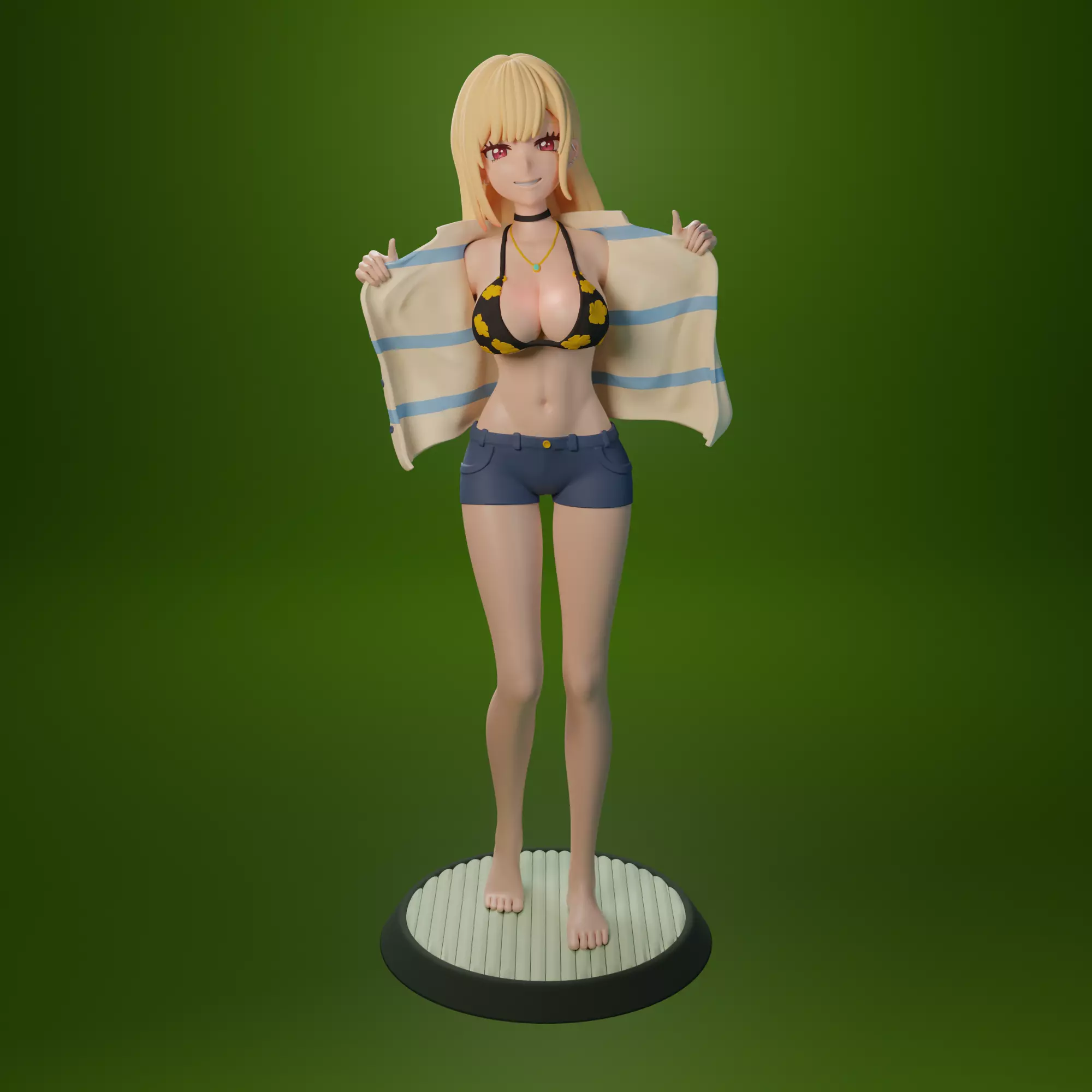Kitagawa Marin from My dress-up darling anime 3D print model_0