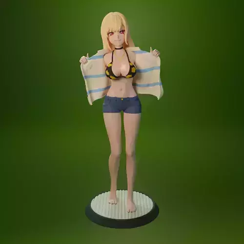Kitagawa Marin from My dress-up darling anime 3D print model
