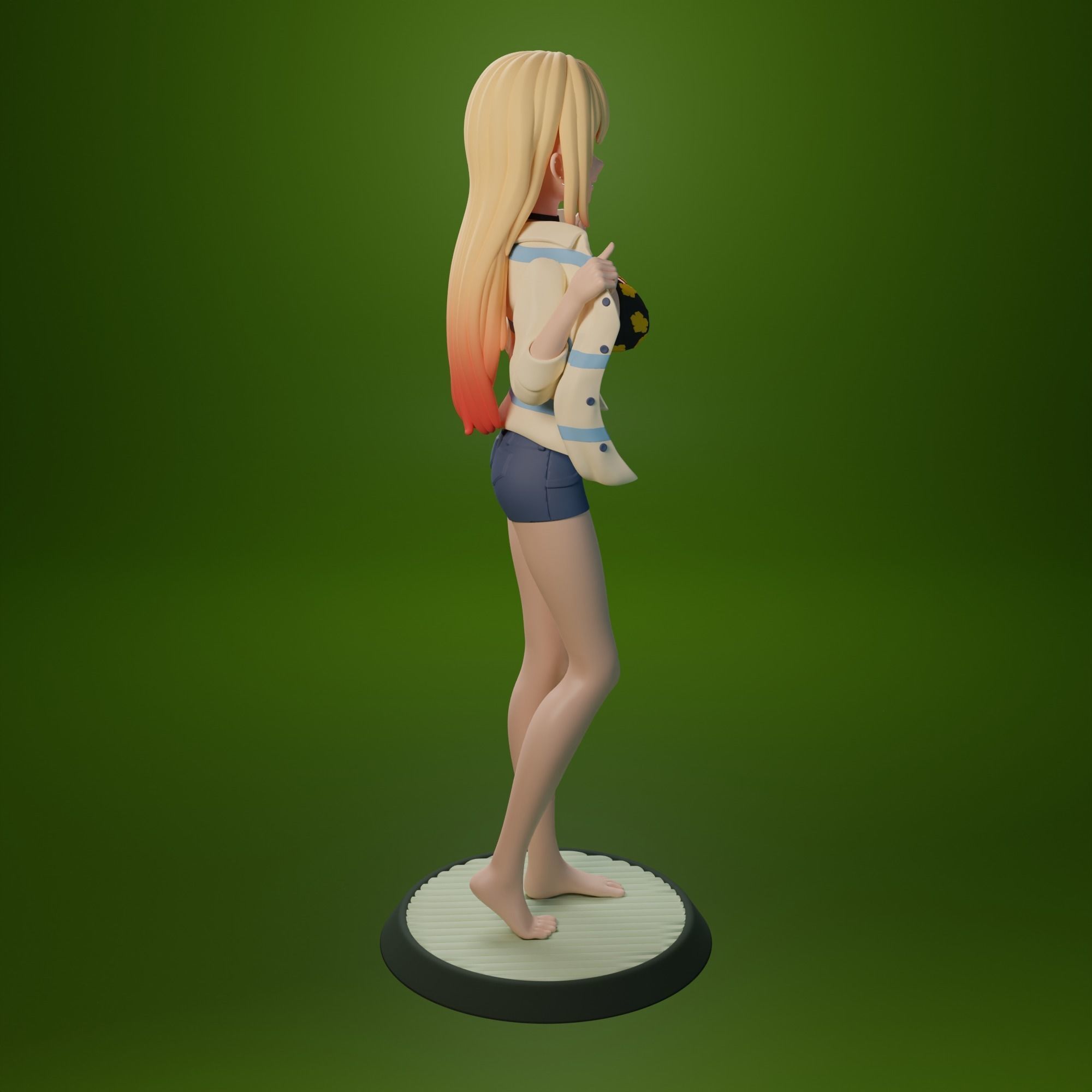 Kitagawa Marin from My dress-up darling anime 3D print model_4