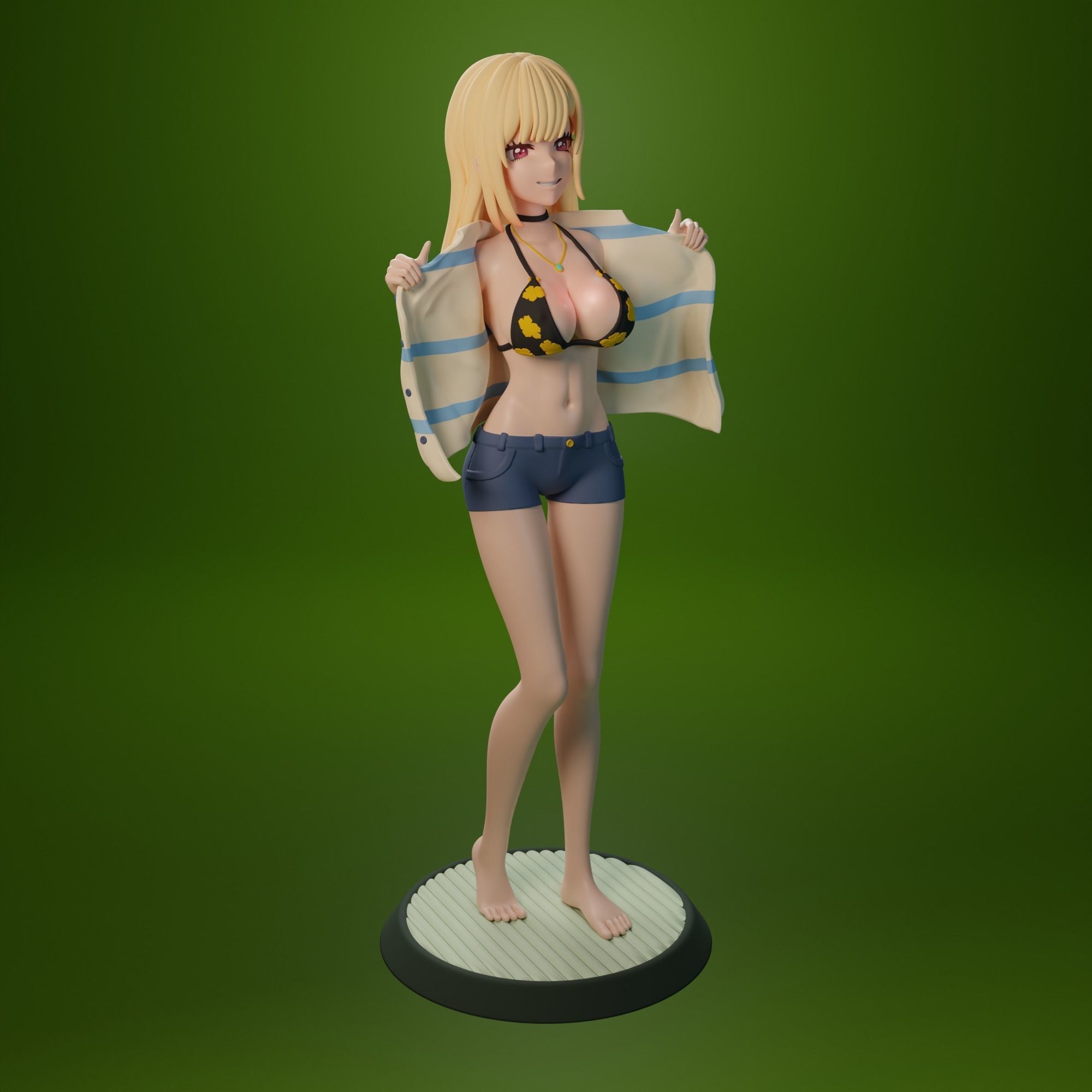 Kitagawa Marin from My dress-up darling anime 3D print model_5
