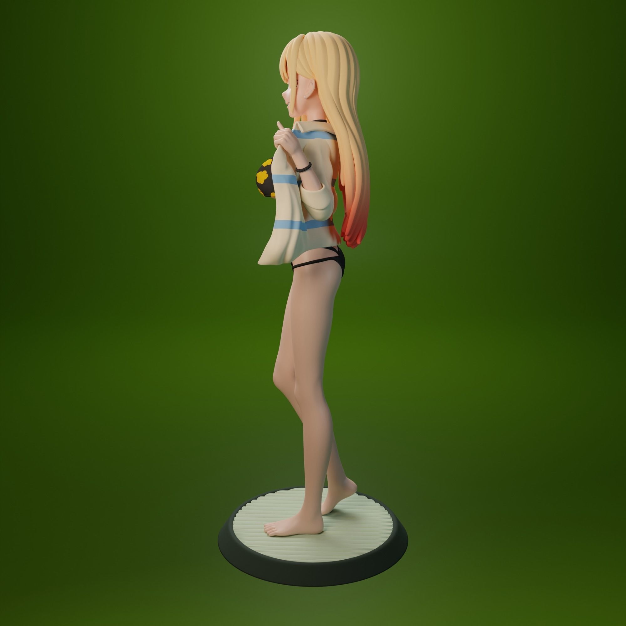 Kitagawa Marin from My dress-up darling anime 3D print model_8
