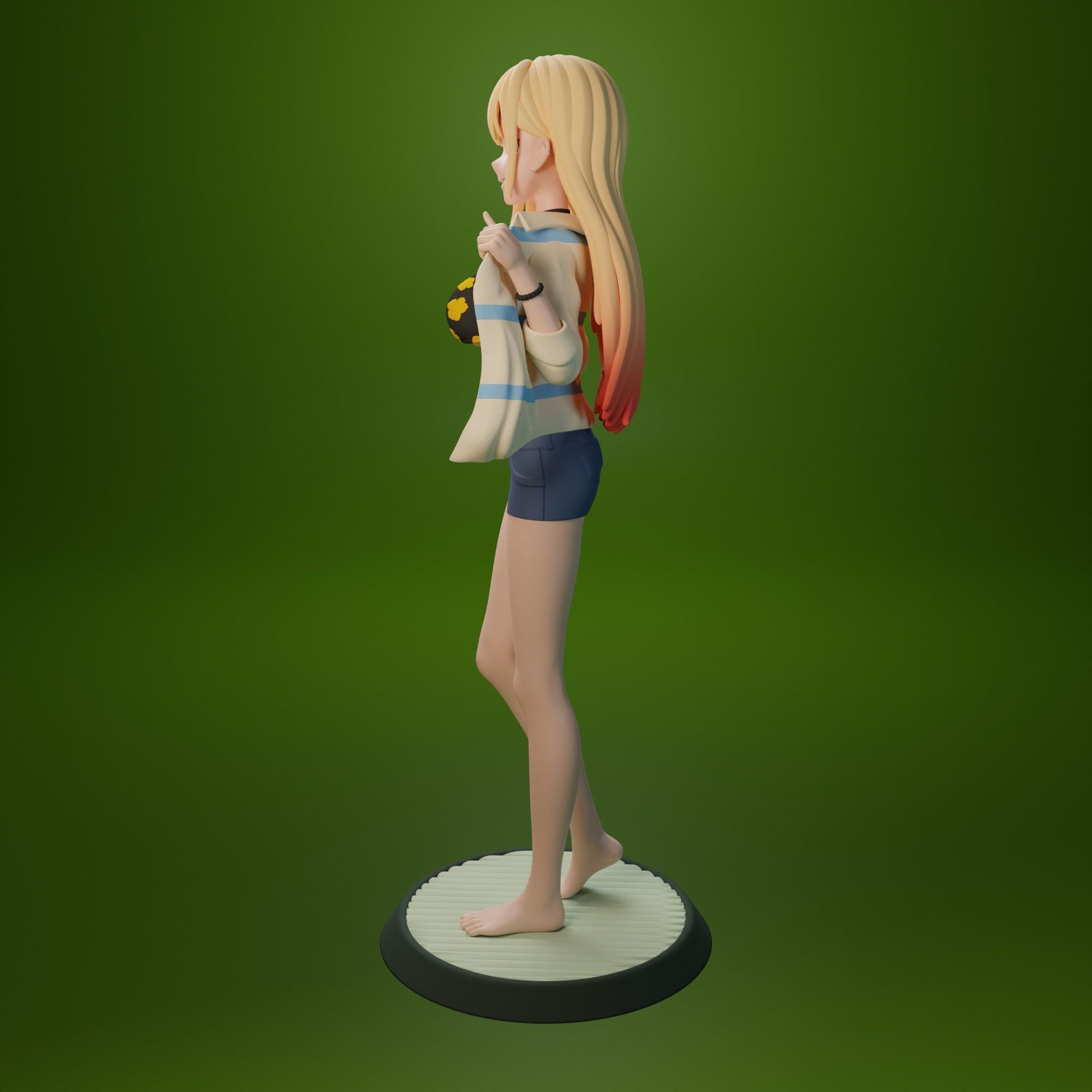 Kitagawa Marin from My dress-up darling anime 3D print model_2
