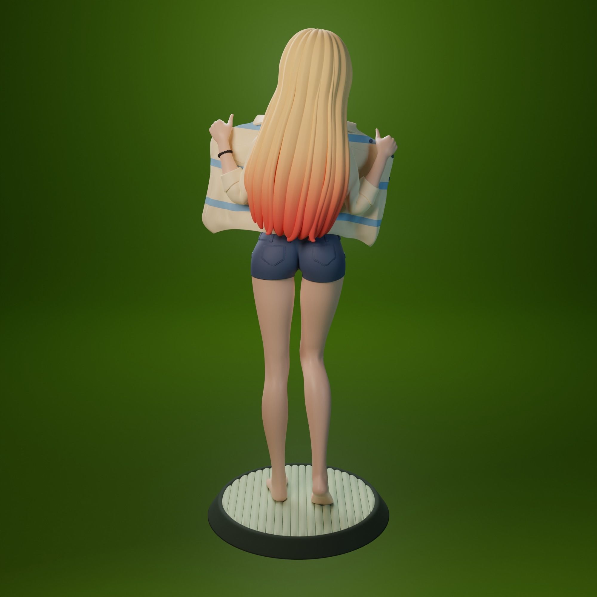 Kitagawa Marin from My dress-up darling anime 3D print model_3