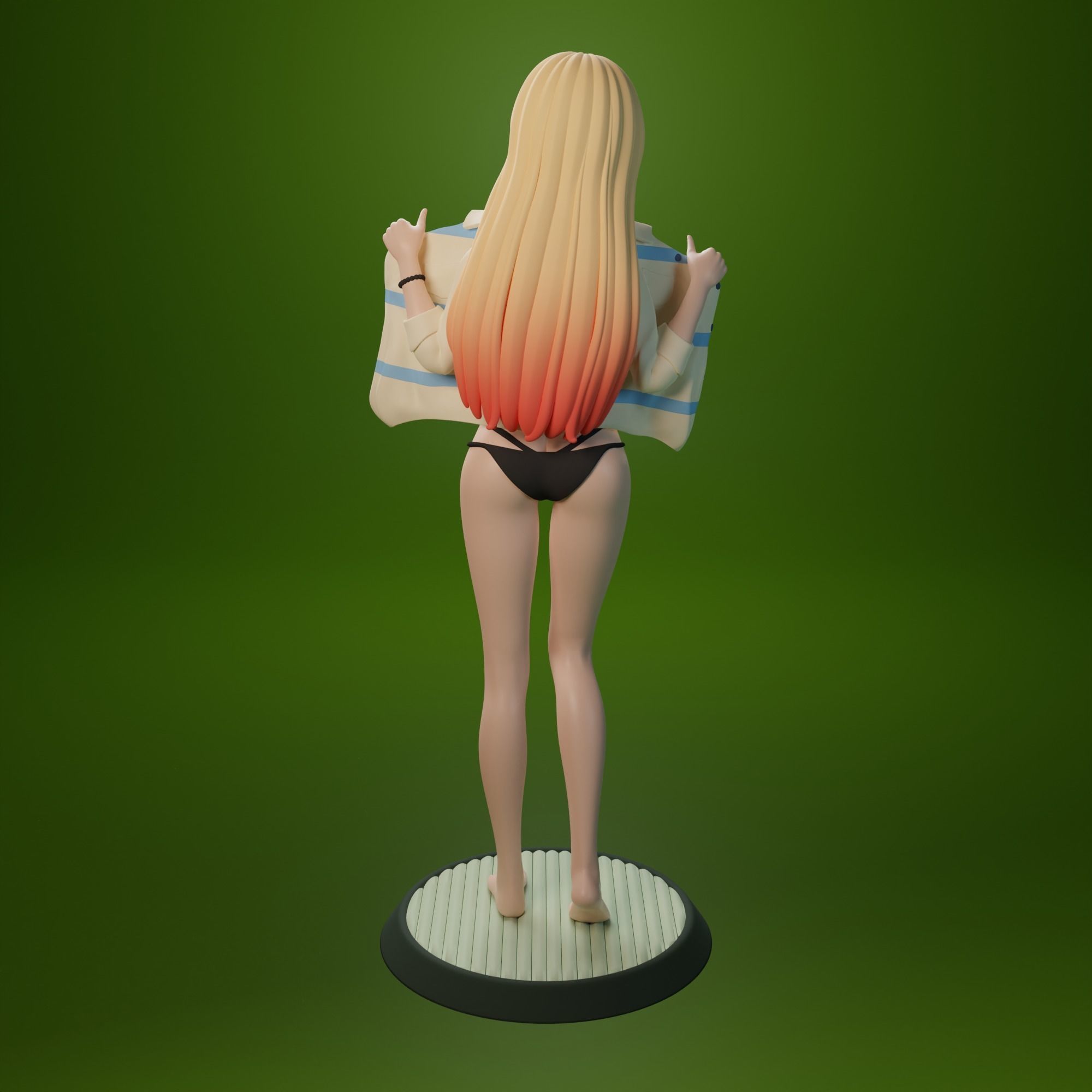 Kitagawa Marin from My dress-up darling anime 3D print model_9