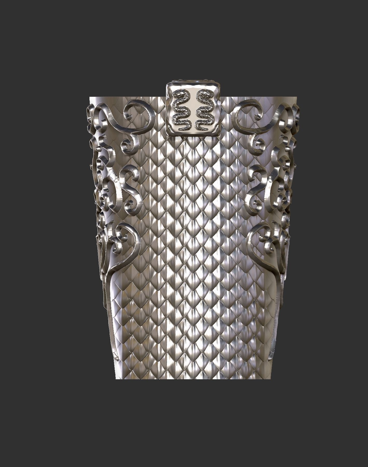 Middle Ages CUP or Bucket 3D print model_4