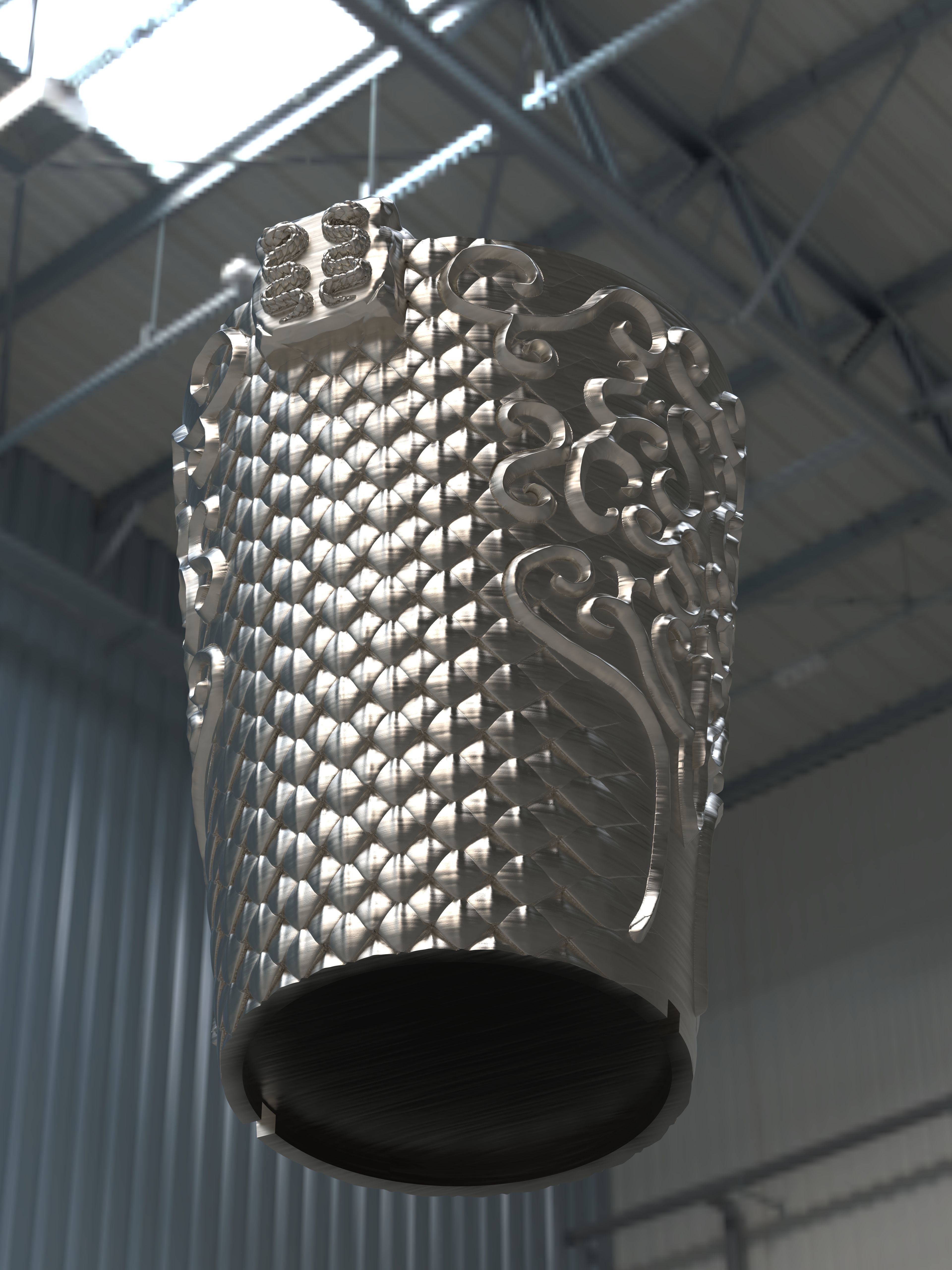 Middle Ages CUP or Bucket 3D print model_2