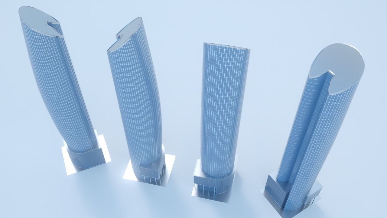 Jordan Amman Rotana 3D model_5