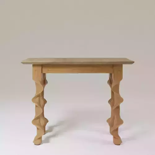 Cherry Taffy console table by David Hurwitz