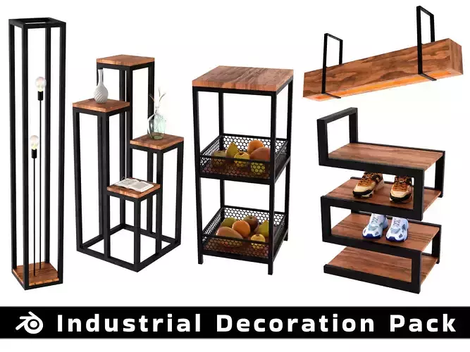 Industrial Decoration pack