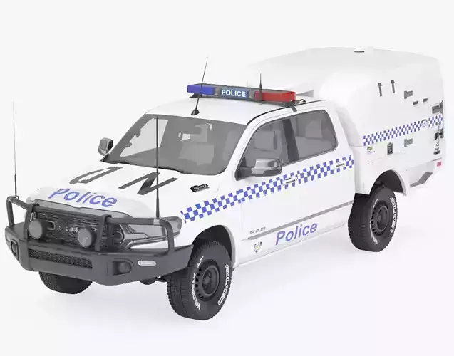 Police Paddy Wagon Dodge RAM 1500