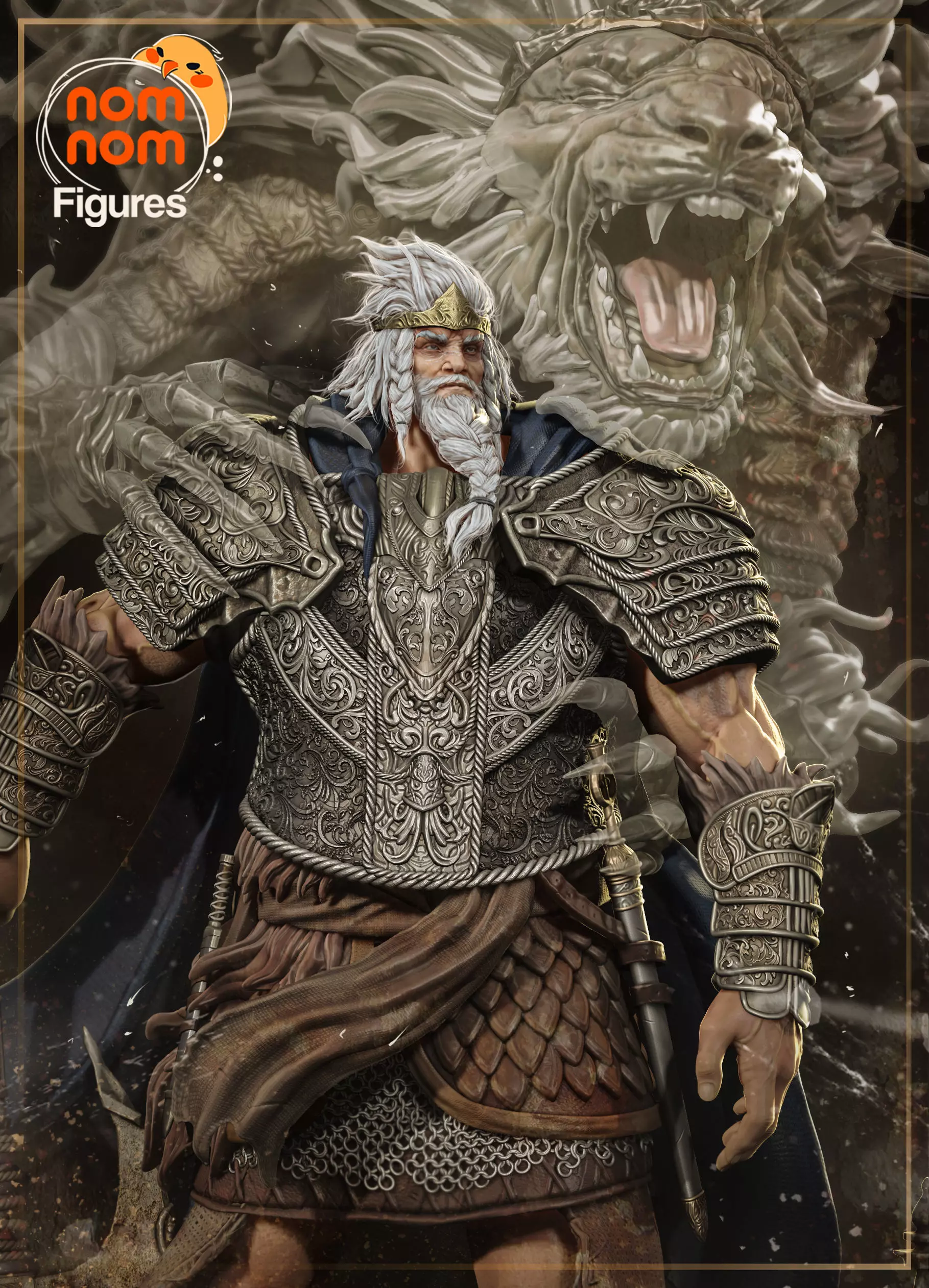 Godfrey - The First Elden Lord - Elden Ring 3D print model