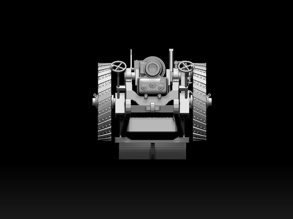 Howitzer  Mark VI UK 3D print model_7