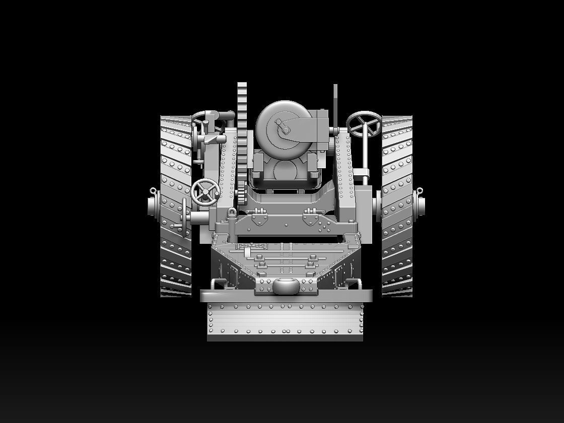 Howitzer  Mark VI UK 3D print model_9