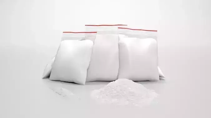 Cocaine 3D model