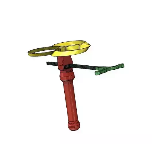 Flying propeller toy