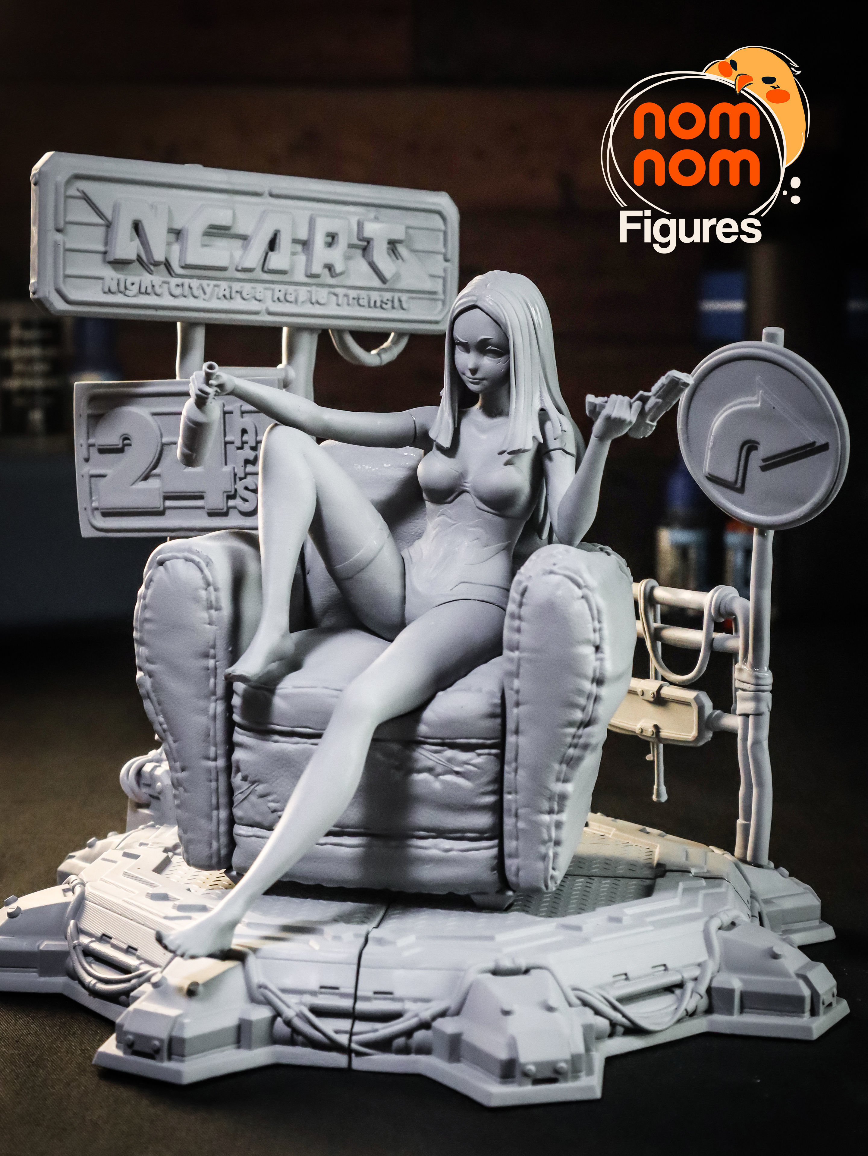 Rebecca - Cyberpunk Edgerunners 3D print model_7