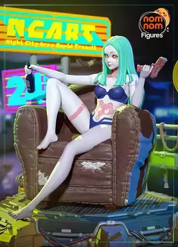 Rebecca - Cyberpunk Edgerunners 3D print model