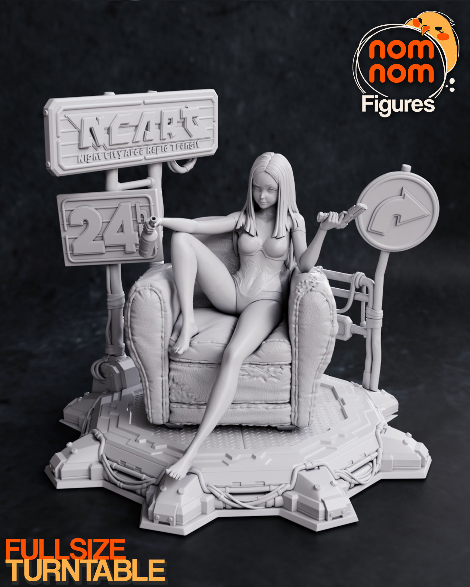 Rebecca - Cyberpunk Edgerunners 3D print model_4