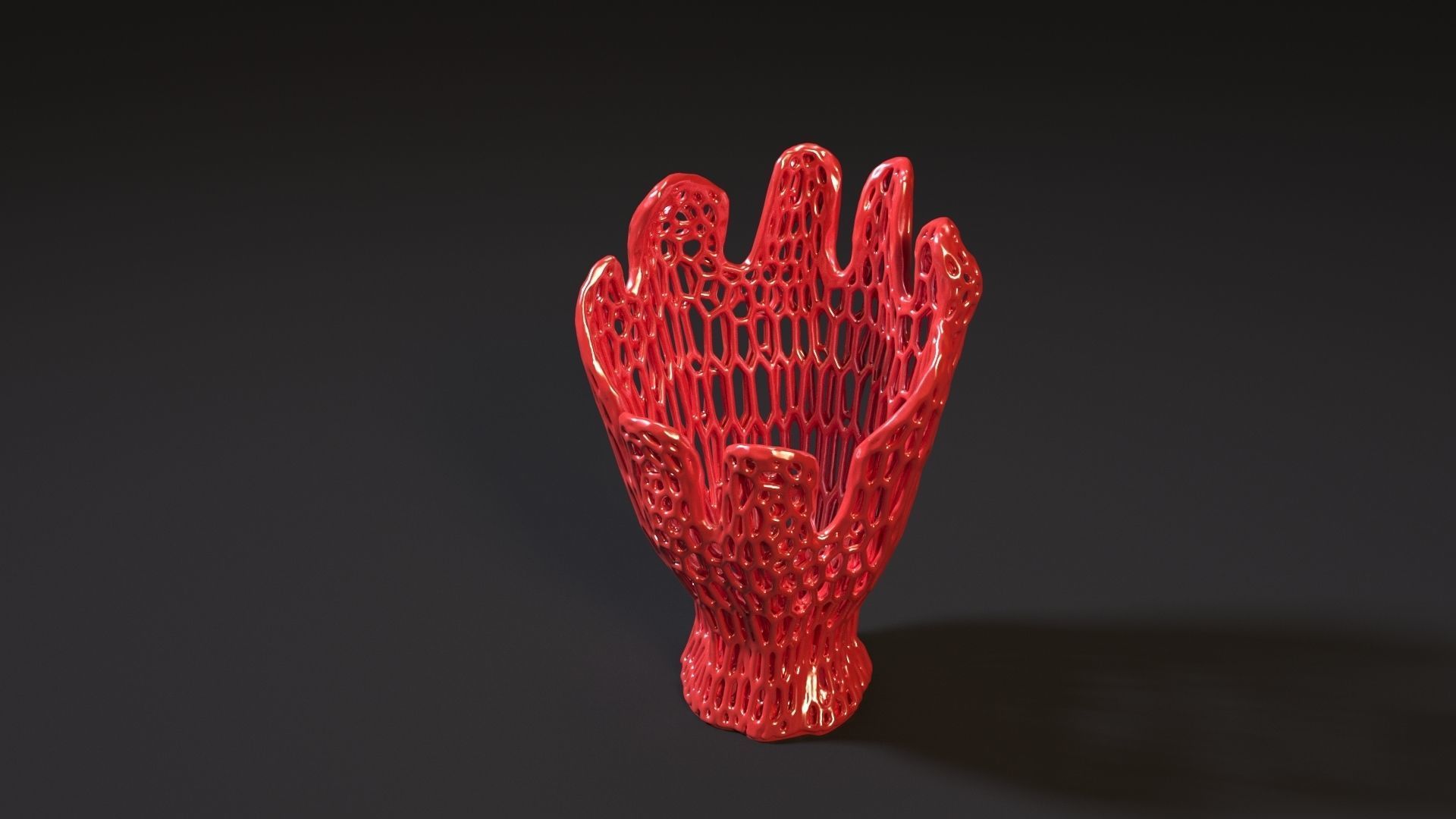 Decorative vase 3D print model_9