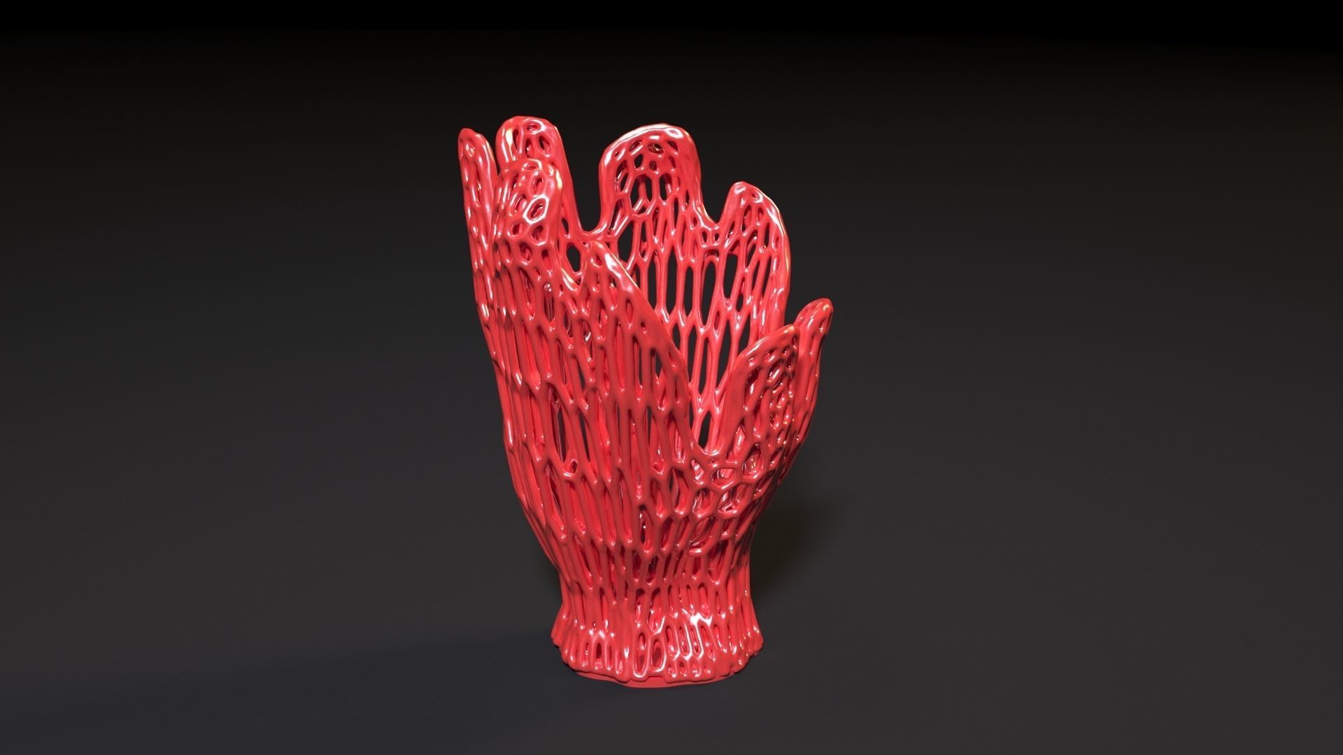 Decorative vase 3D print model_6