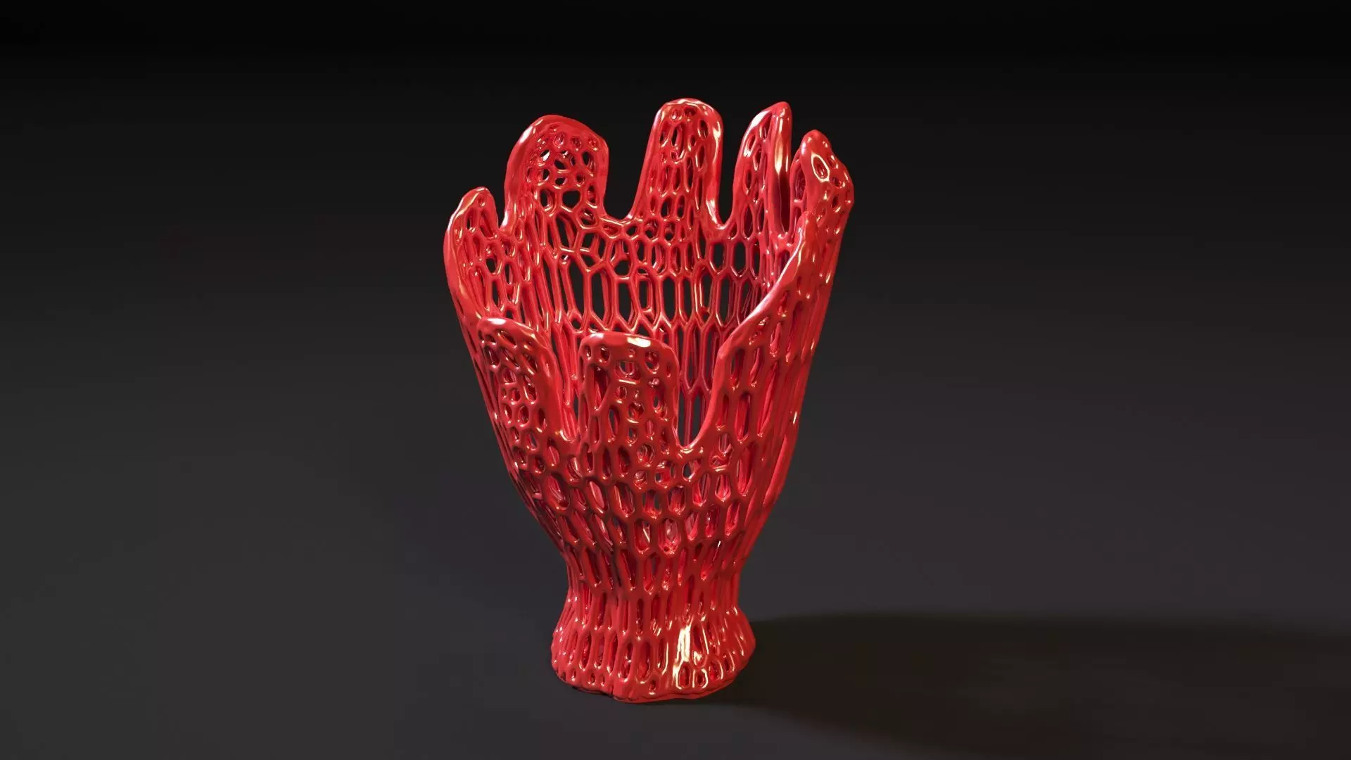 Decorative vase 3D print model_0